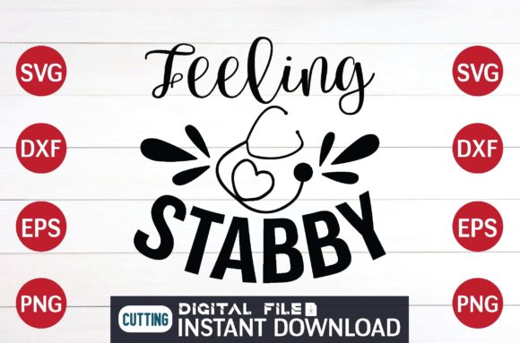 Feeling Stabby Cut File Design