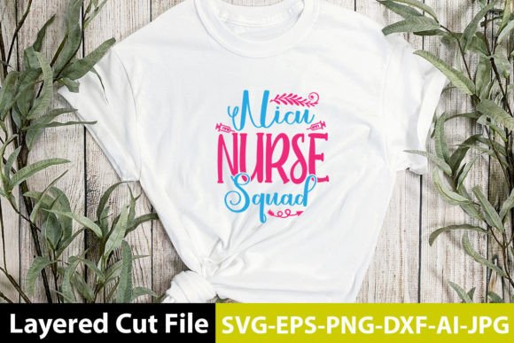 Nicu Nurse Squad SVG Design: Graphics and Crafts