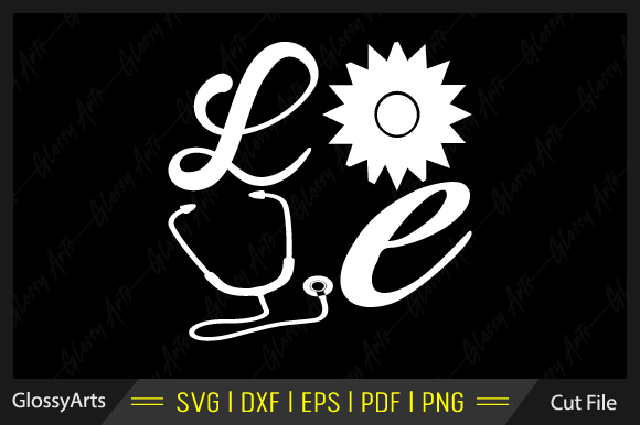 Nurse Love Svg Printable Cut File