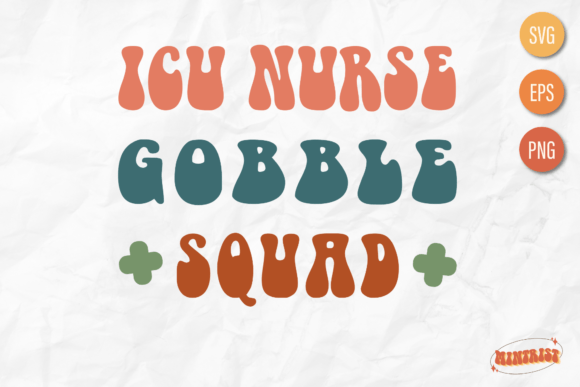 Retro Thanksgiving Nurse SVG for Graphics and Crafts