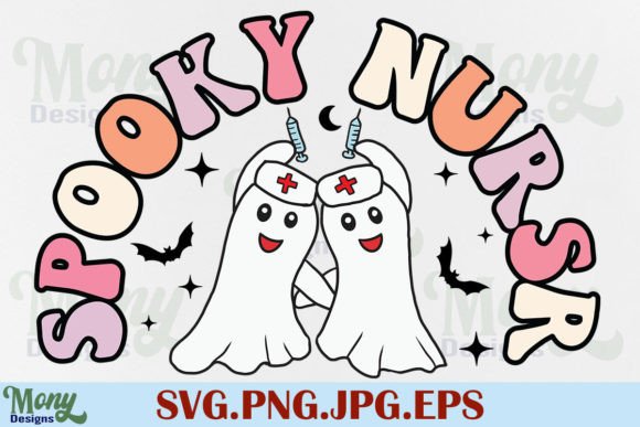 Spooky Nurse Halloween Svg: Graphics for Crafts and Marketing